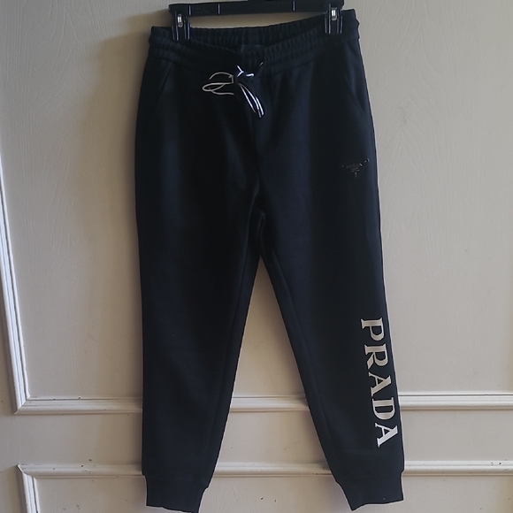 *See Listing Note* Other - NEW Men's Black Sweatpants with Logo Sz M